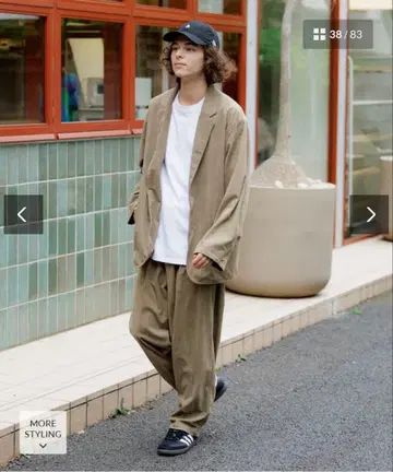 FREAK'S STORE Relax Fit 코듀로이 셋업