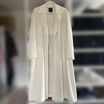 Theory 크림 화이트 계열 트렌치코트 size S