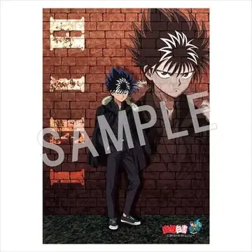 B2 천 포스터 히에이 유유백서 태피스트리