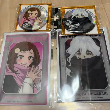 나의 히어로 아카데미아 베이스야드 캔뱃지 시가라키 토무라 우라라카