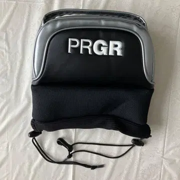 PRGR 아이언용 골프헤드커버 블랙/실버
