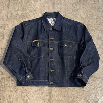 새상품 PRISON BLUES 데님 웨스턴 자켓 M