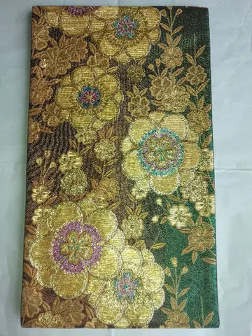 매화에 늘어진 벚꽃 문양 금실 미츠코시 취급