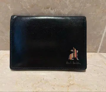 Paul Smith 블랙 토끼 교통카드 지갑 명함지갑 카드 케이스