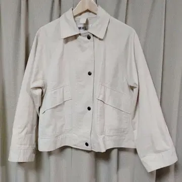 MHL. 워시드 코튼 드릴 자켓