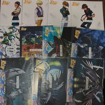 제일복권 건담 W G상 클리어 포스터 11장 세트