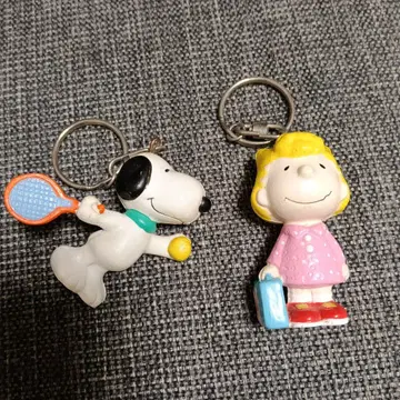 스누피 키링 테니스 샐리 세트