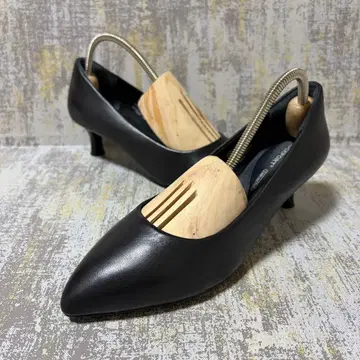 스테디셀러 락포트 펌프스 스틸레토 [ 23.5 ] 가죽 블랙