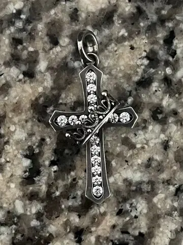 Justin Davis 저스틴 데이비스 크로스 목걸이 925 실버