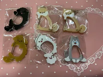 [ 익명 배송 ] 꼬리 흔들흔들 강아지 카라비너