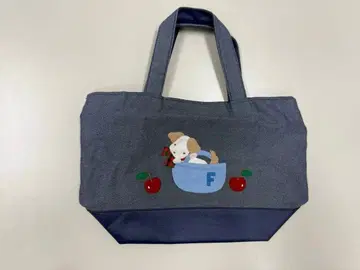 파밀리아 데님백 가방 강아지