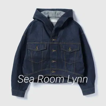 미사용 새상품 SeaRoomLynn Denim Hoodie 자켓