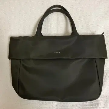 애니에스 베이 토트백 카키