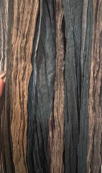 UMA WANG 실크 롱 스톨 약 300cm 그라데이션