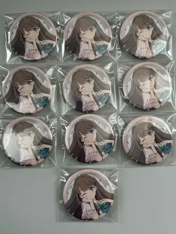 러브 라이브! 하스노소라 오프닝 캔뱃지 드리빌 후지시마 메구미