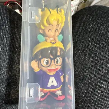 레어 당시물 Dr. 슬럼프 아라레짱 소프트 비닐 저금통 피규어