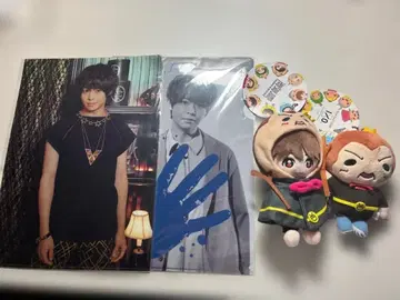 아리오카 다이키 봉제 인형 클리어 파일 세트