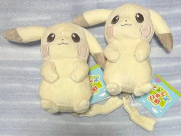 [택 포함 새상품] 포코아 포켓몬 피카츄 옅은색 2세트