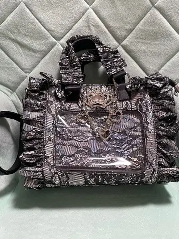 palelfy 파르엘피 오로라 레이스 BIG 공주 이타백 블랙