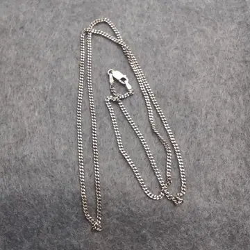 실버 925 2면 싱글 키헤이 목걸이 60cm