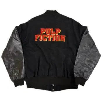 90s PULP FICTION 바시티 자켓