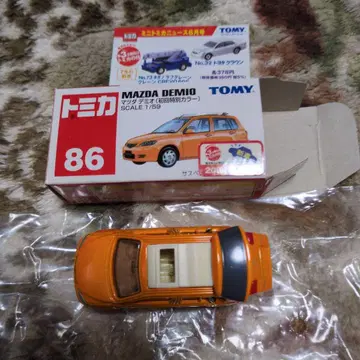 토미카 MAZDA DEMIO 86 오렌지
