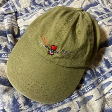 King Gnu 투어 올리브색 캡