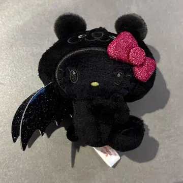 [ 미사용 새상품 ] 키티 블랙 데빌 키링