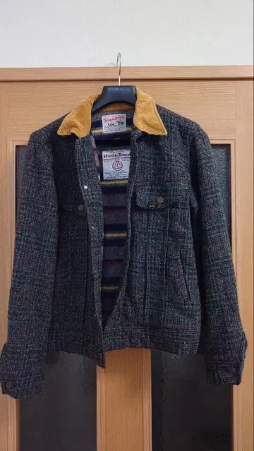 Lee x HARRIS TWEED, 101LJ 스톰 라이더 자켓