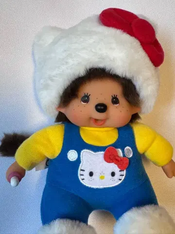헬로키티 몽치치 콜라보 봉제 인형
