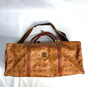 새상품급 MCM 보스턴 백 비세토스 패턴 올 패턴 숄더 스트랩 포함