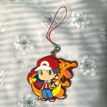 포켓몬 트레이너 러버 스트랩 레드