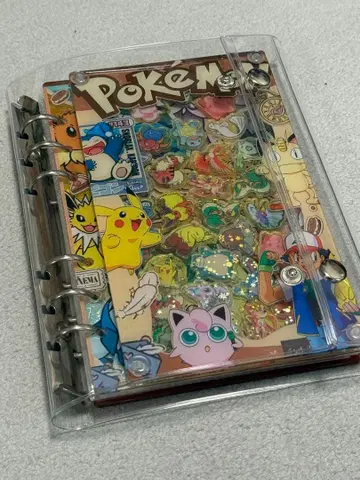 포켓몬 포켓몬스터 A6 바스락 노트 씰북