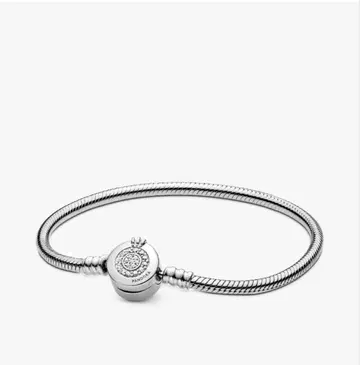 판도라 실버 로프 체인 팔찌