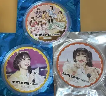 FRUITSZIPPER 라우완 콜라보 코스터