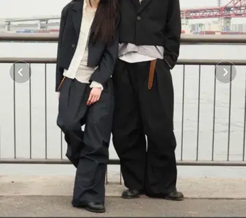 카이치 - 와이드 턱 슬랙스 made in INTER FACTORY