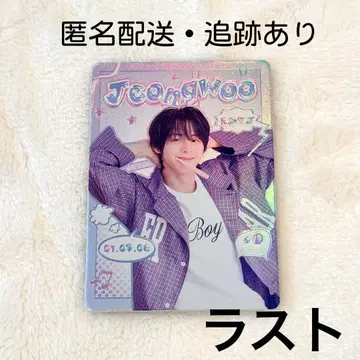 AHOF 한국 MIIM COLLECTION 카툰 카드 정우