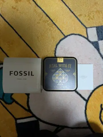 FOSSIL 손목시계 블랙