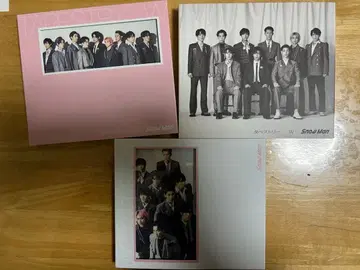 SnowMan CD 태피스트리 3 형태 세트 부록 포함