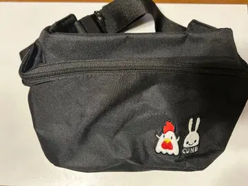 [ 새상품 ] CUNE x LAWSON 콜라보 숄더백 토끼 블랙