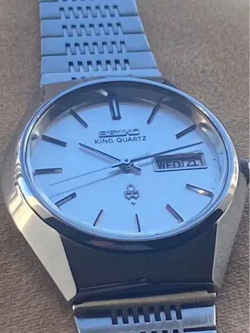 세이코 SEIKO 킹 쿼츠 배터리 새상품 새상품급