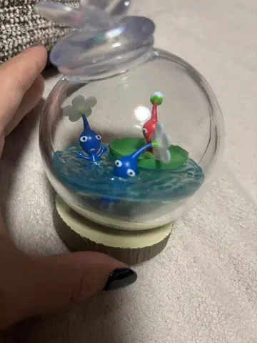 피크민 수조형 피규어