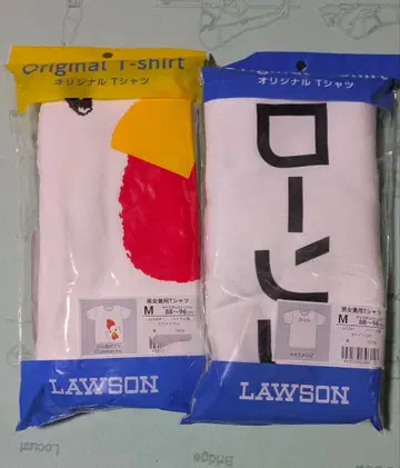 LAWSON 캐릭터 T셔츠 M 사이즈 2장 세트