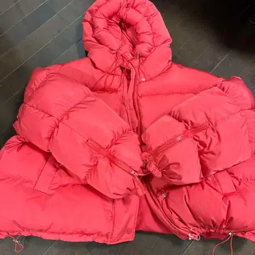 wee9s 볼륨 슬리브 후디 다운