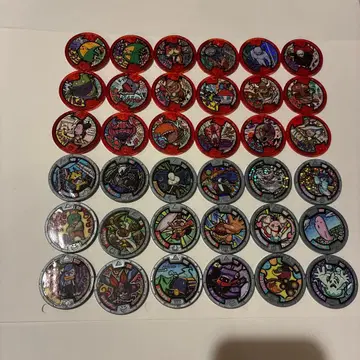 요괴워치 초기 메달 36개