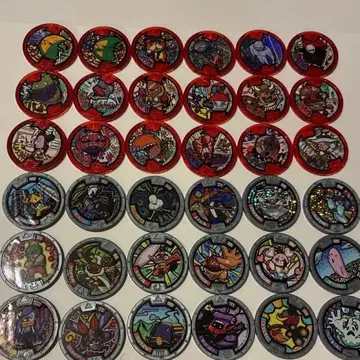 요괴워치 후부키히메 등 메달 36개