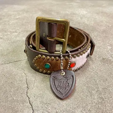 HTC 스터드 벨트 송치 브라운