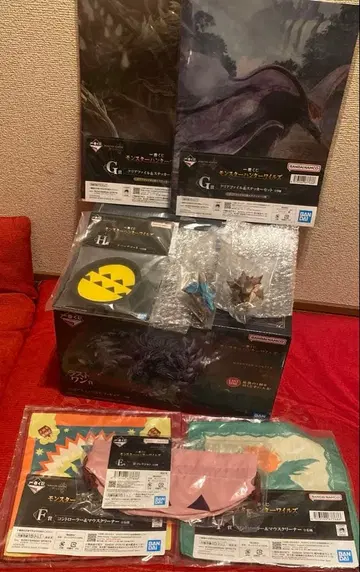 몬스터 헌터 와일즈 제일복권 라스트 원상 + C상 2개 + 덤 상품