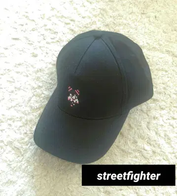 [새상품급] 스트리트 파이터 자수 캡 azul by moussy 한정품