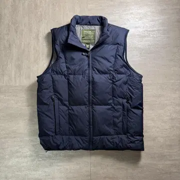 [ 00's ] EddieBauer 무지 다운 베스트 네이비 L 사이즈